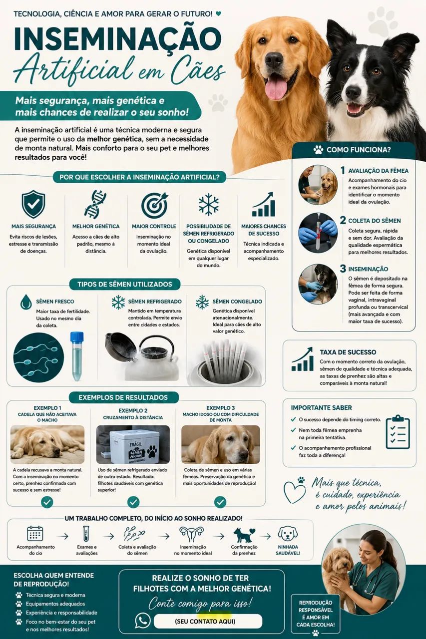 Inseminação artificial canina