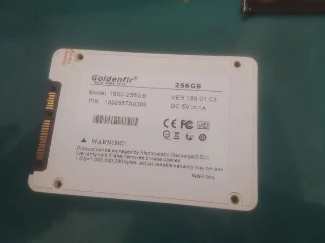 ssd 256GB - Foto 2