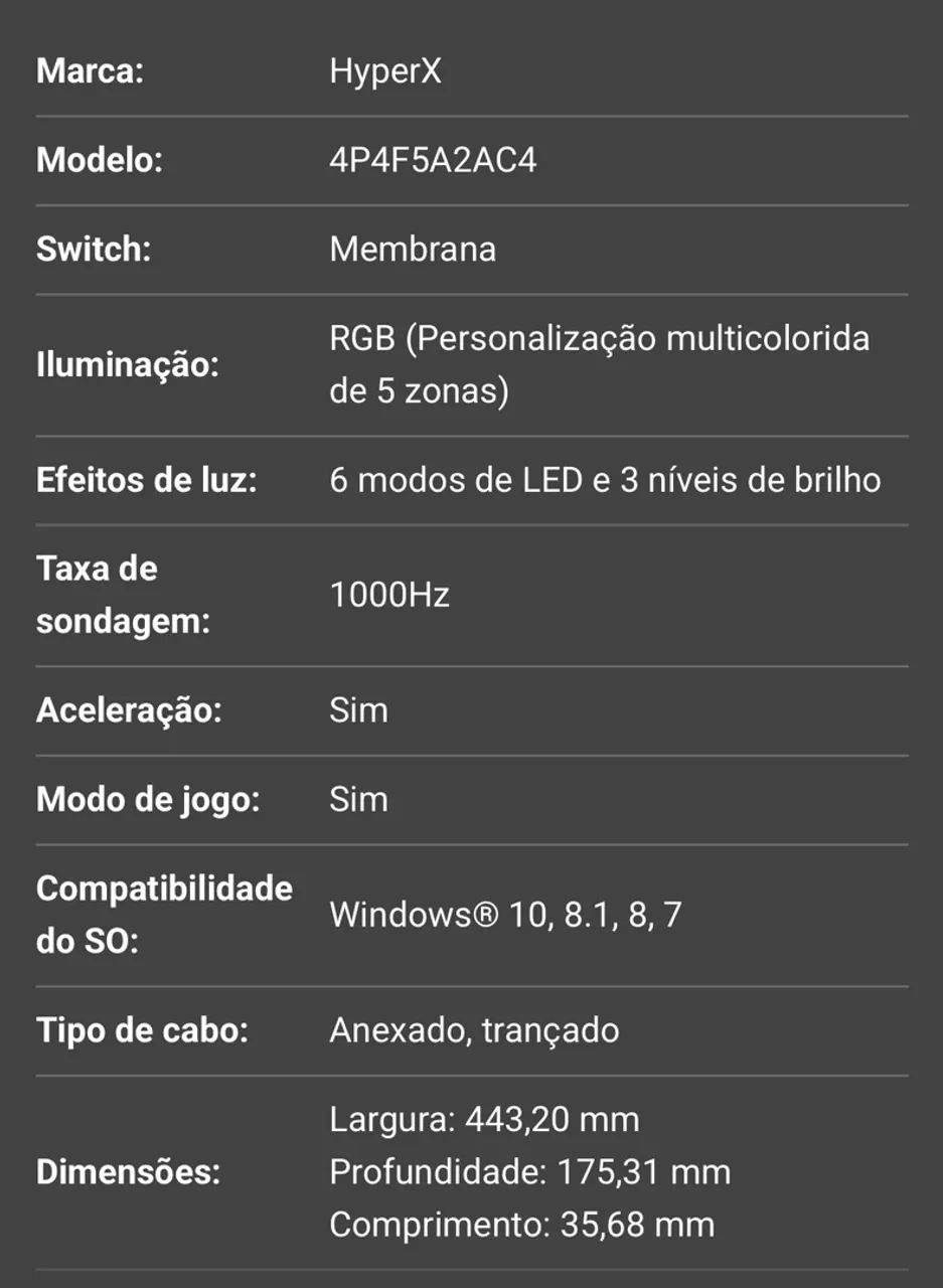 Teclado hyperx alloy core - Foto 3