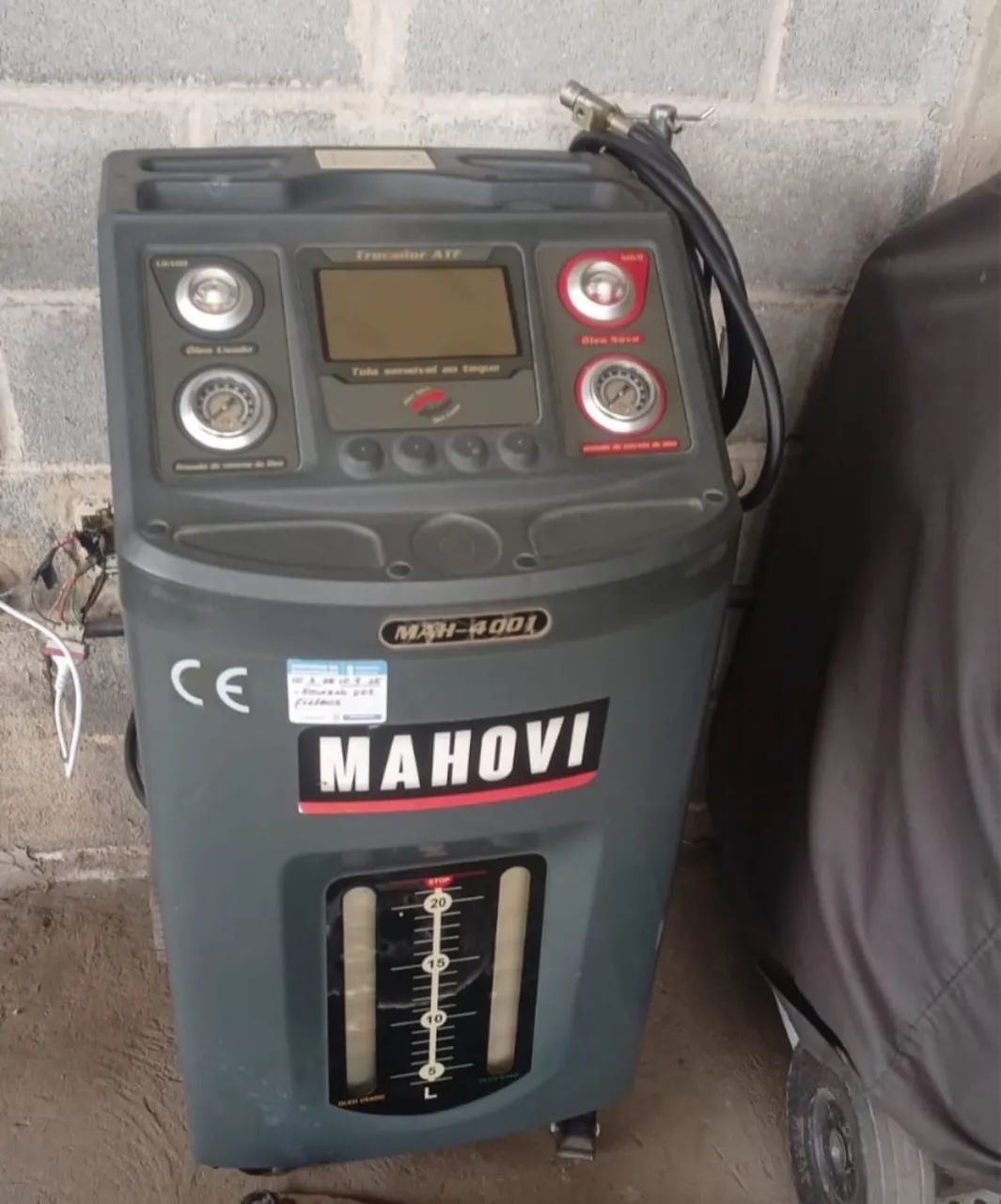Máquina troca óleo transmissão automática 220v
