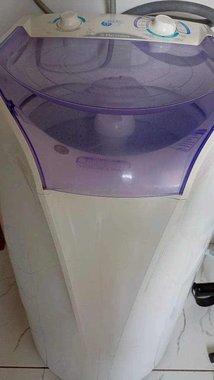Máquina de lavar com defeito