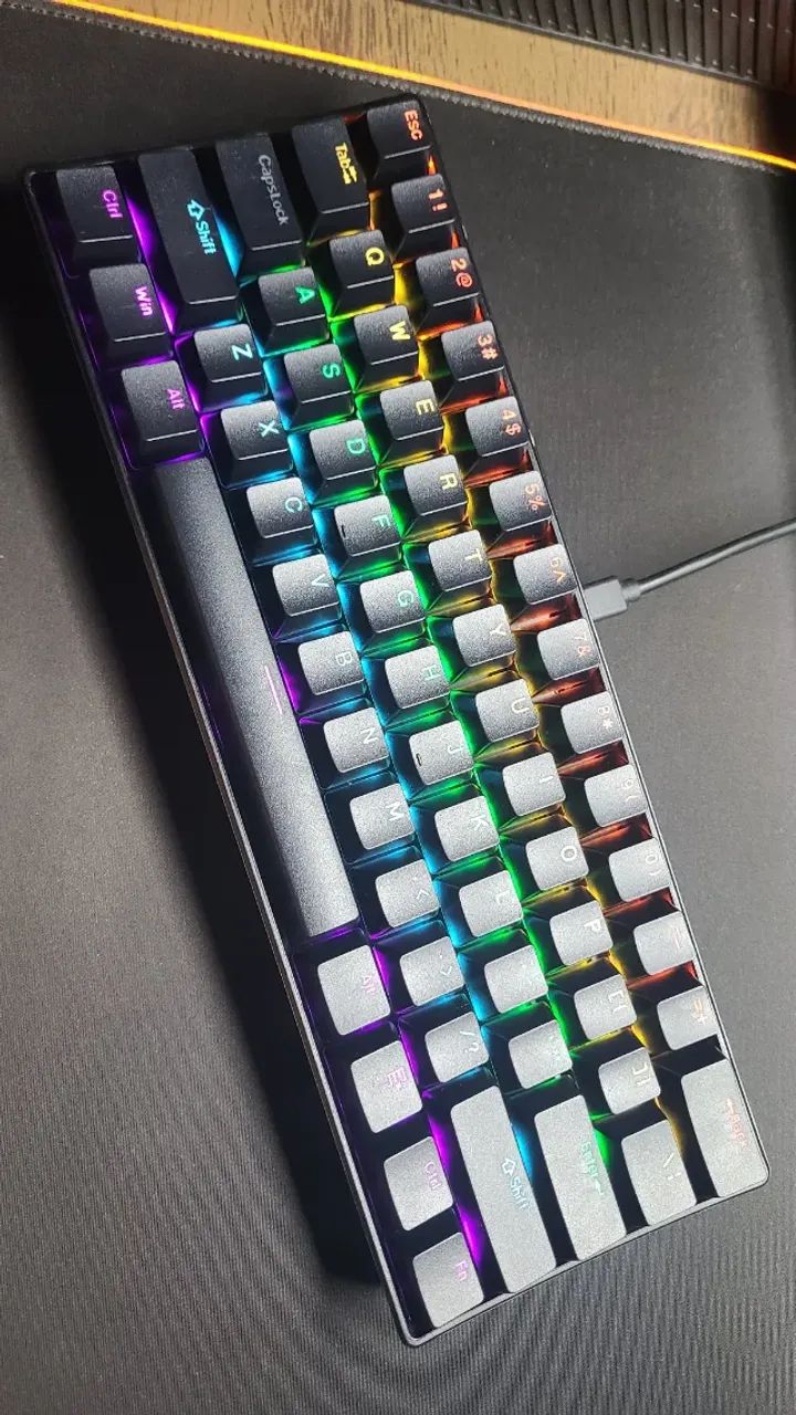 Teclado mecânico gamer