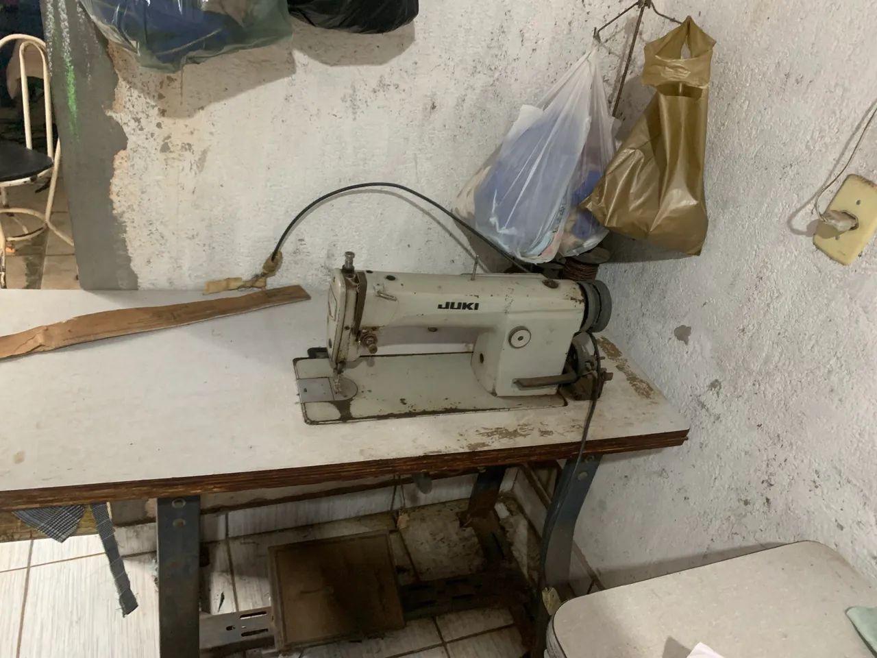 Máquina reta industrial 