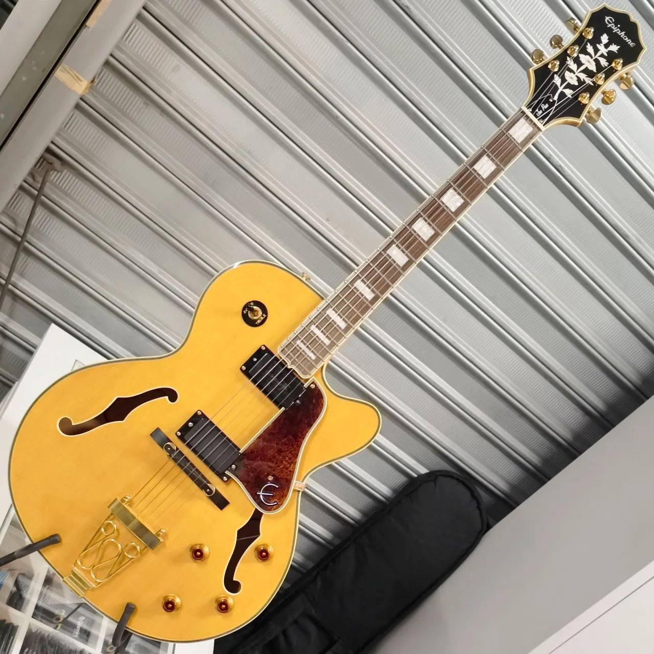 Guitarra Epiphone Joe Pass Emperor II com case impecável 