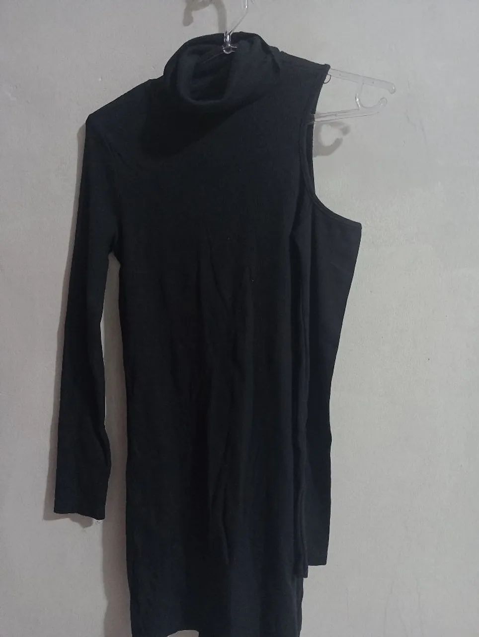 Vestido canelado 