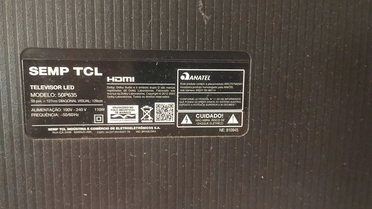 Tv 50'' 100$ - Foto 3