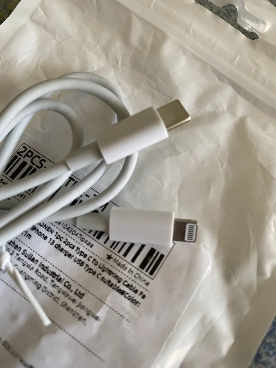 Cabo para iPhone Tipo C Lightning Entrega Grátis  - Foto 5