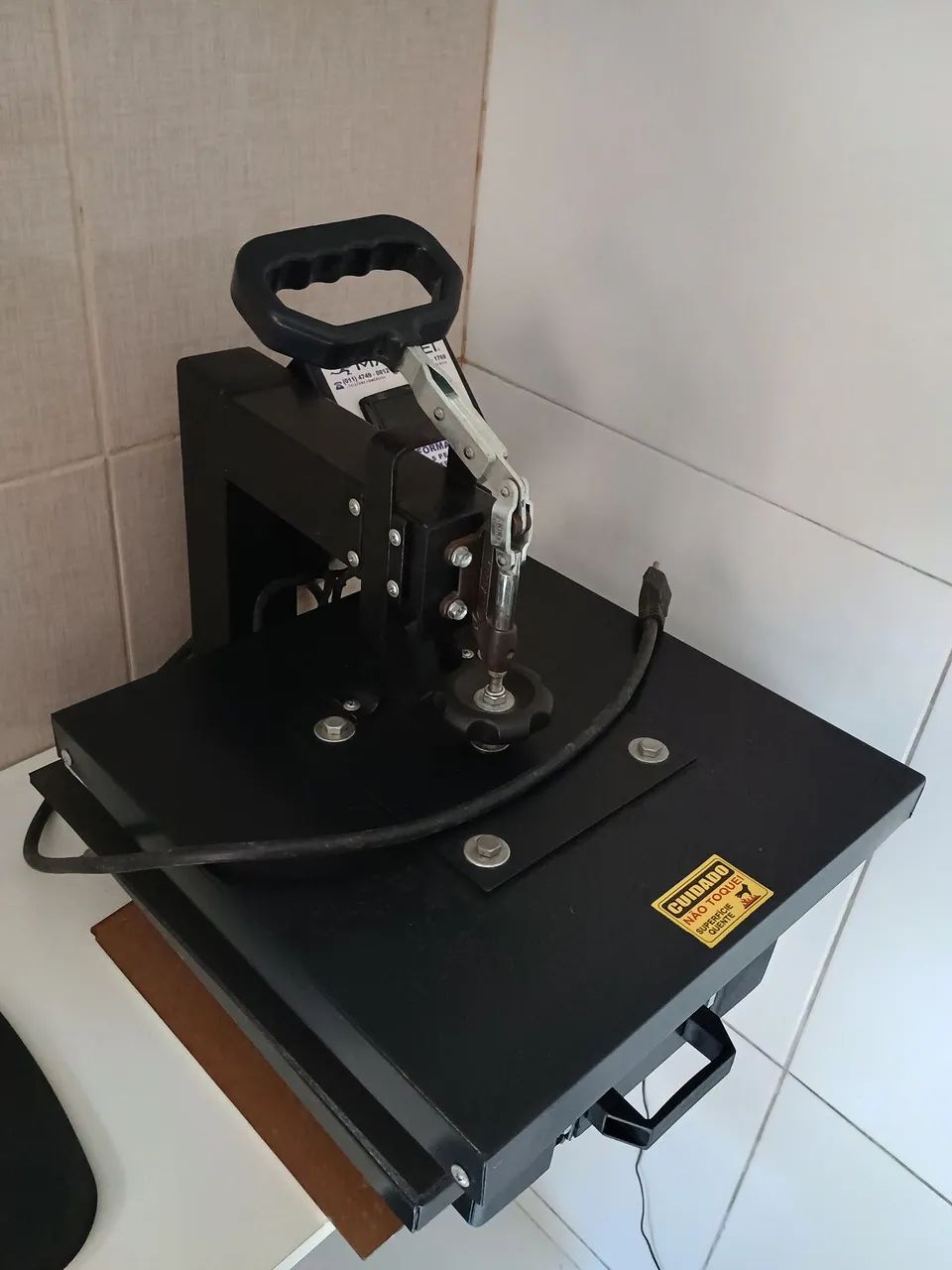 Prensa plana para sublimação  - Foto 2