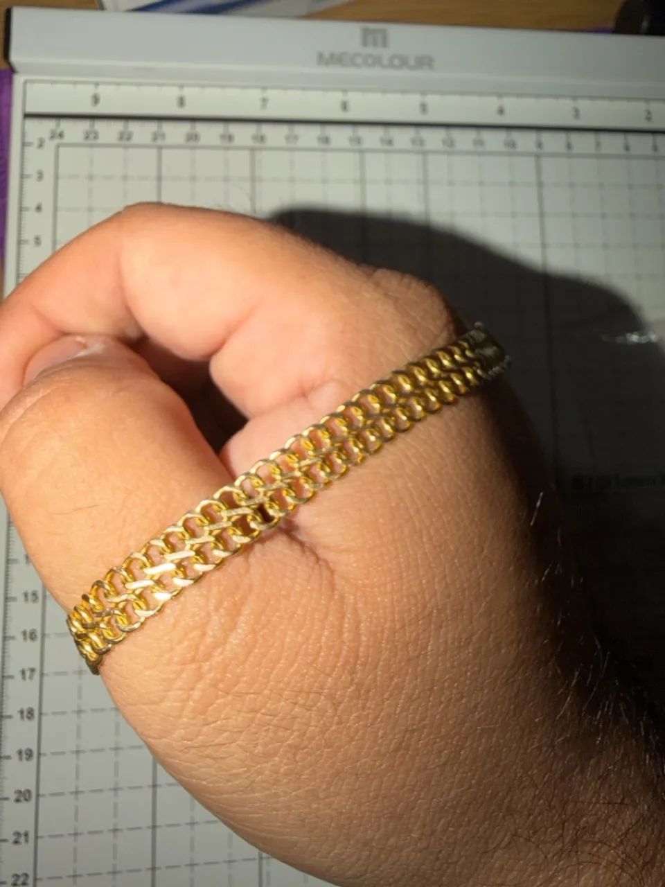 Pulseira lacraia ouro 18k - Foto 4