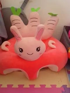 Cadeirinha almofadada para bebê 