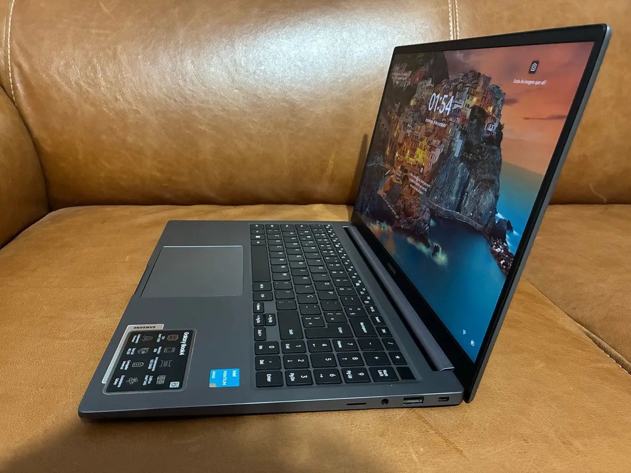 Notebook Samsung Galaxy Book4 Intel® U300, Windows 11 Home, 8GB de RAM e 256GB SSD - Foto 4