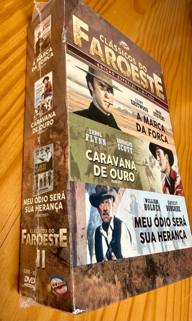 Coleção Clássicos do Faroeste - Box com 3 filmes - Foto 3