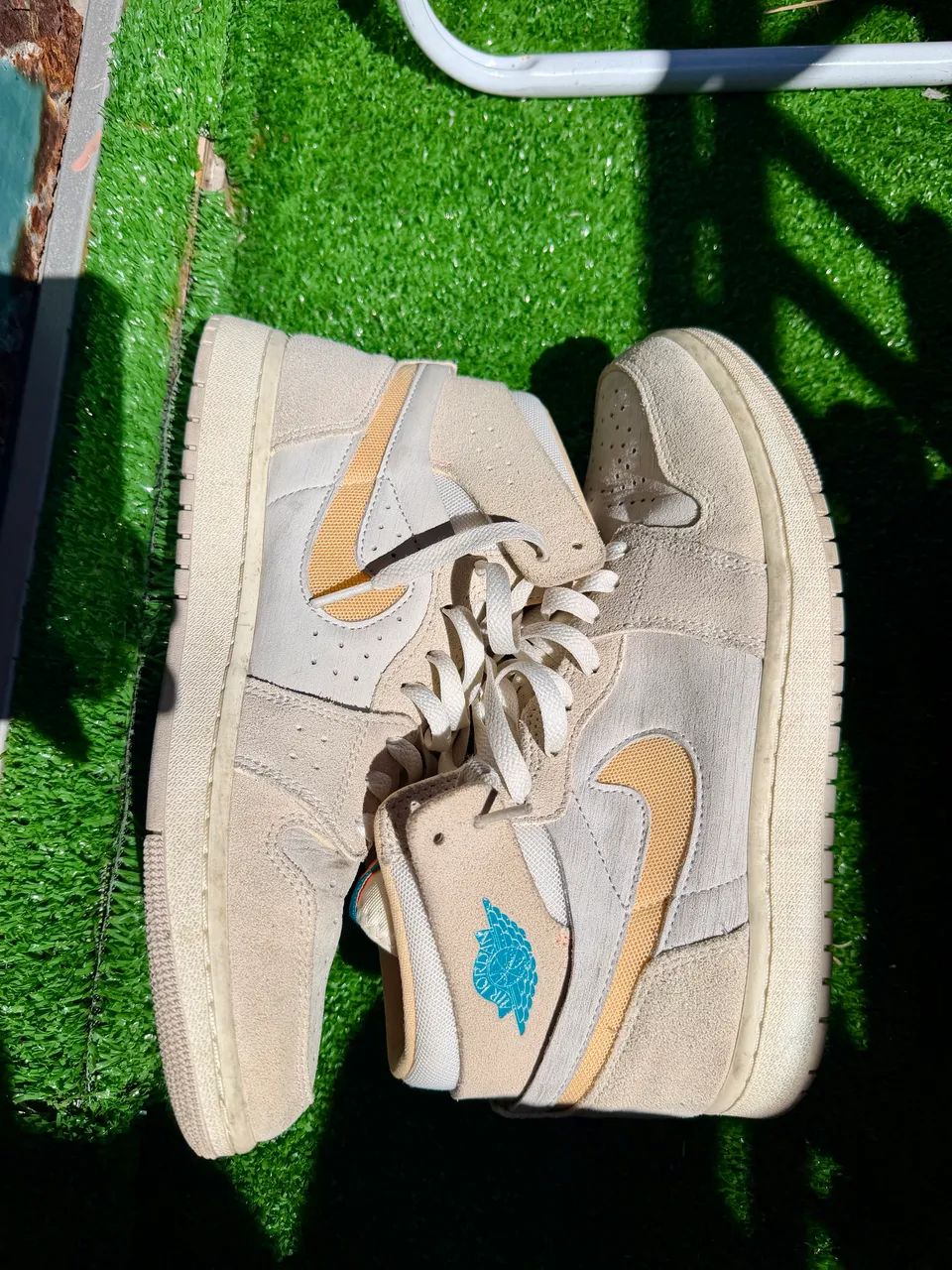 Air Jordan 1 Zoom CMFT 2 Orewood Brown - Tamanho 40 