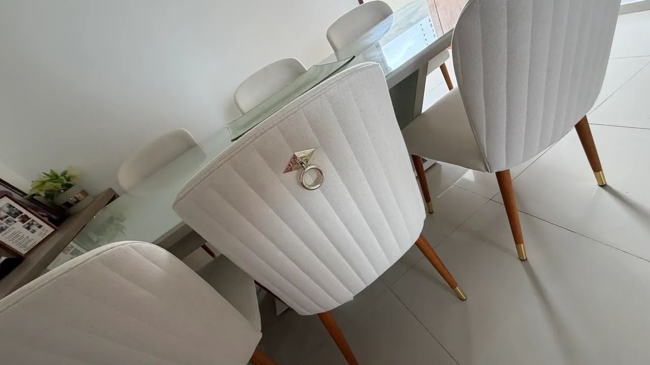 Cadeira de Sala de Jantar Luxo  - Foto 4
