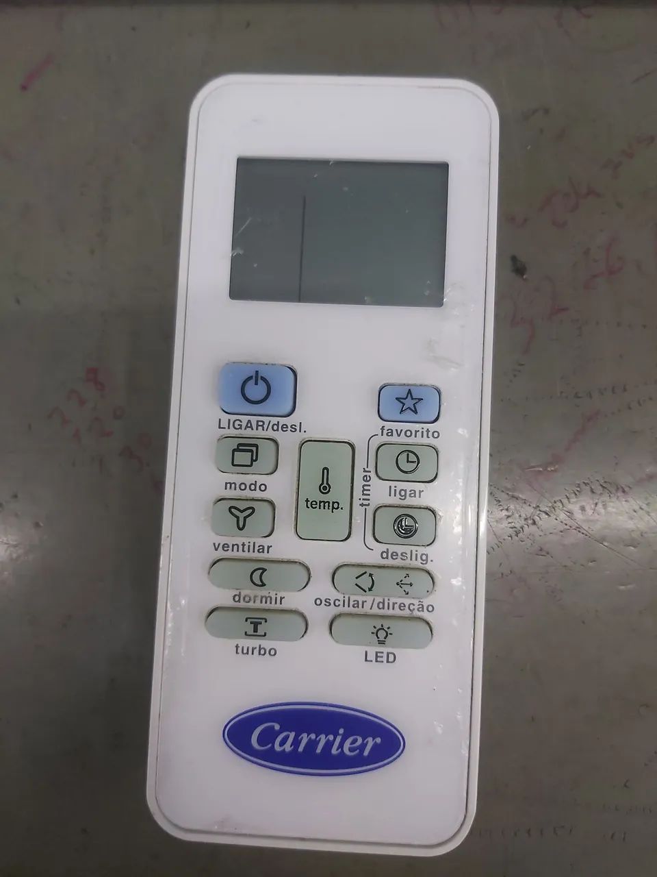 Controle ar-condicionado Carrier  - Foto 4