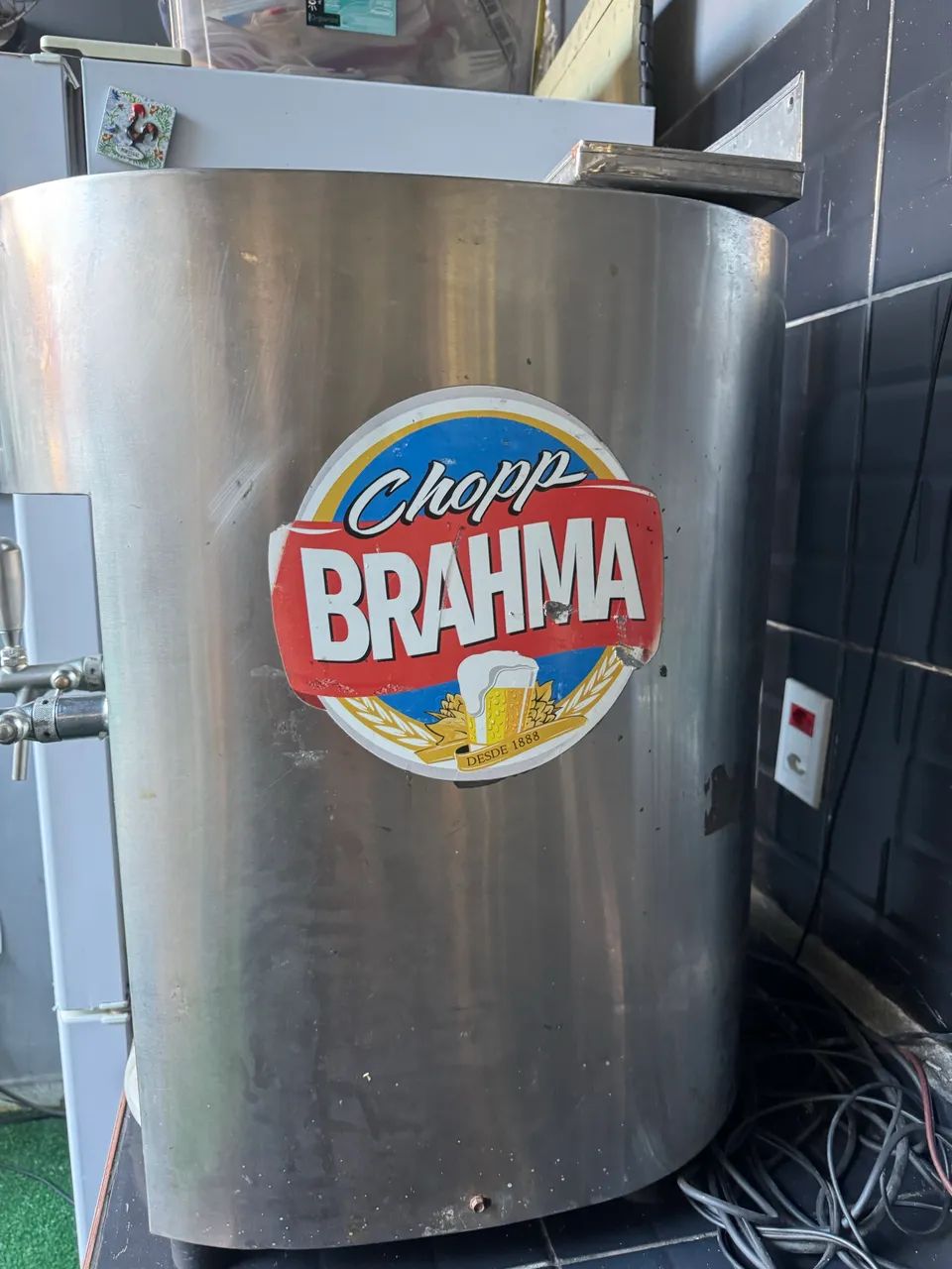 Chopeira Brahma 2 bicos  - Foto 5