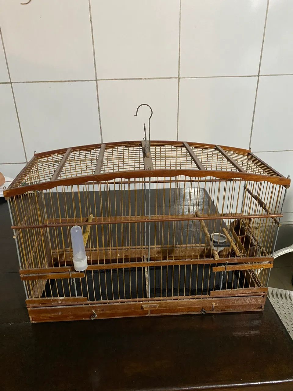 Gaiola em madeira 60cm 