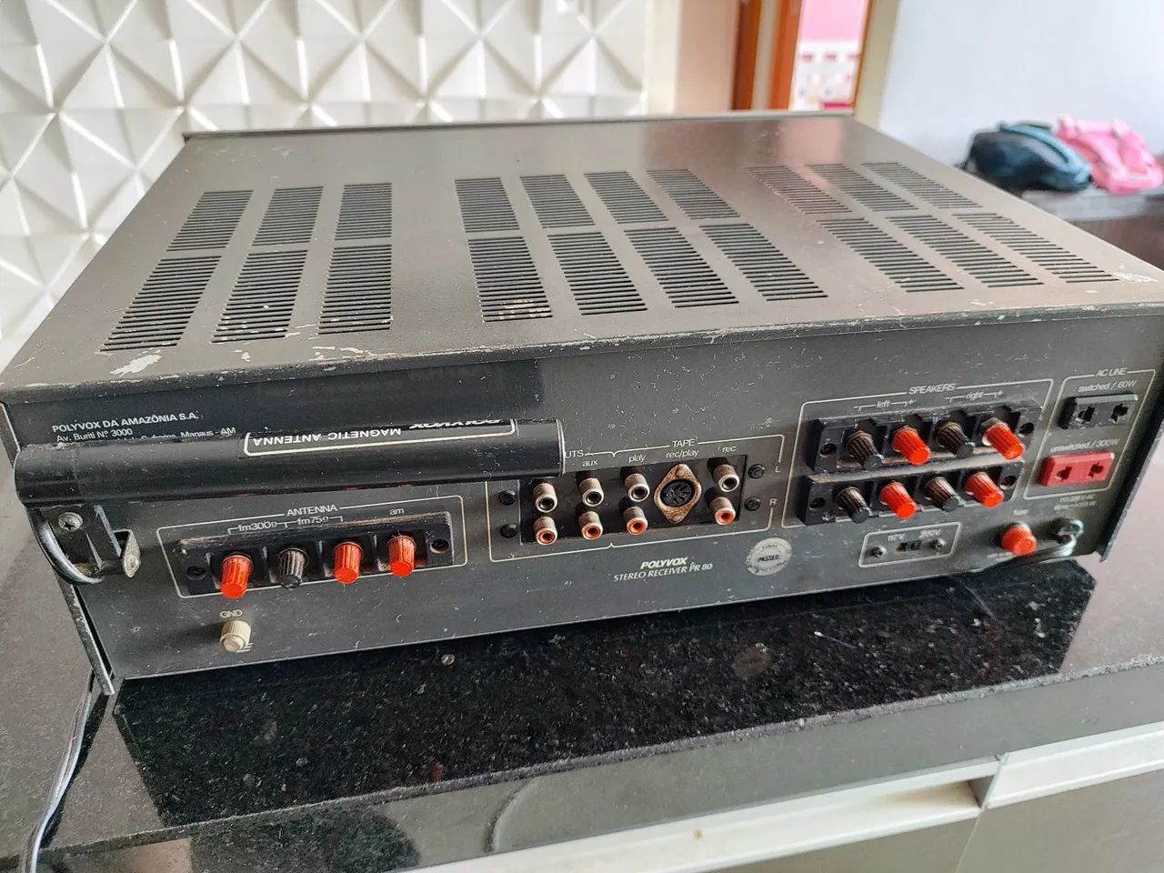 Receiver estéreo PR 80 Polyvox  - Foto 3