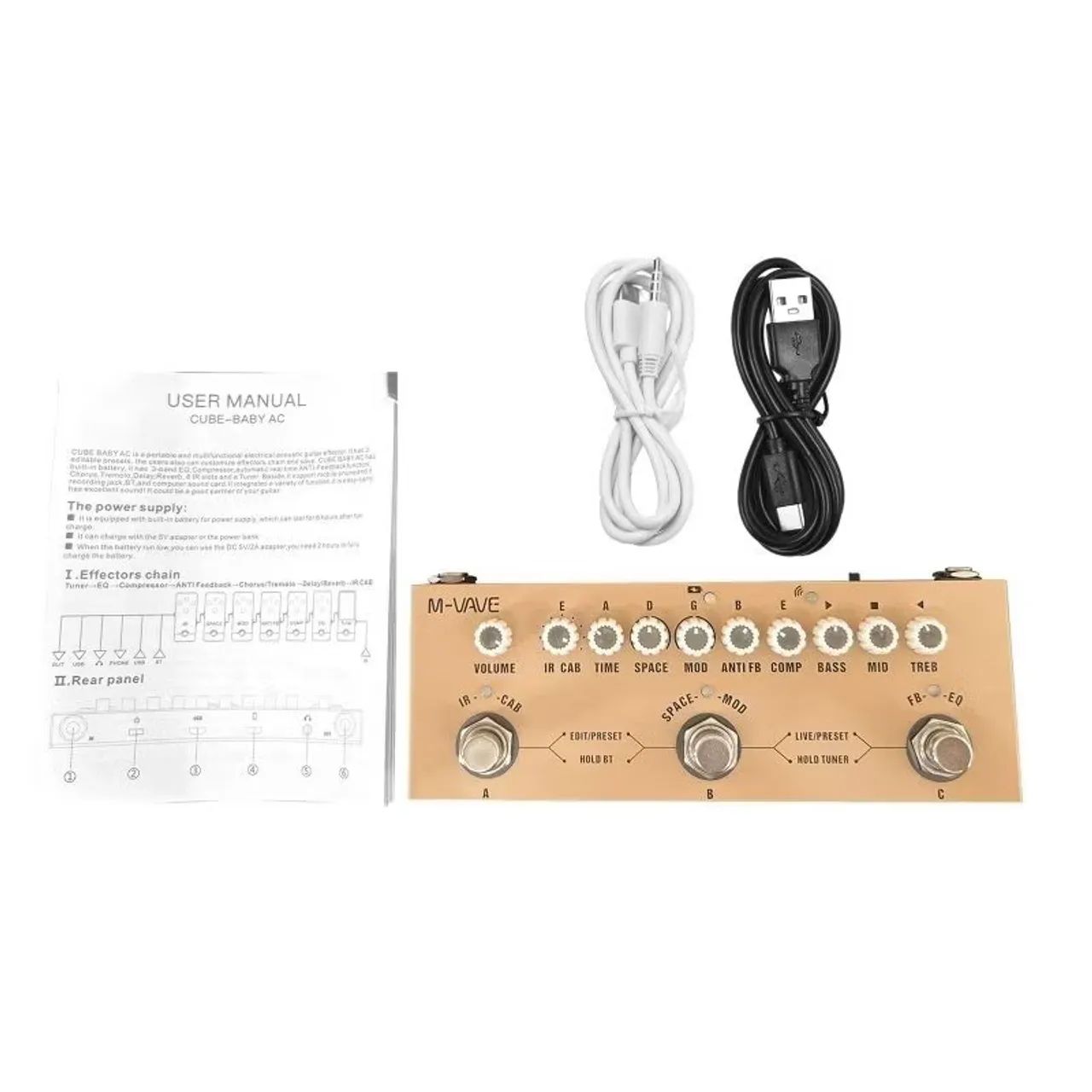 Pedal Cuvave, Guitarra acústica e Violão  - Foto 3