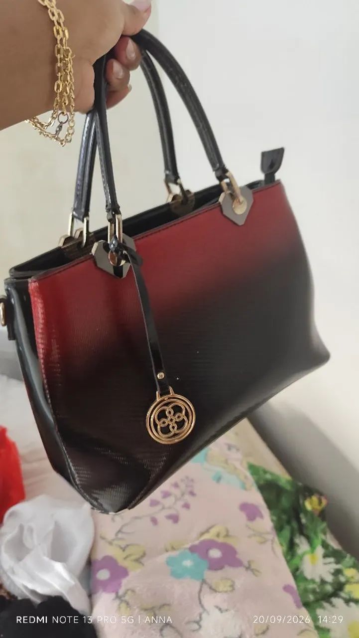 Sapato bota e bolsa