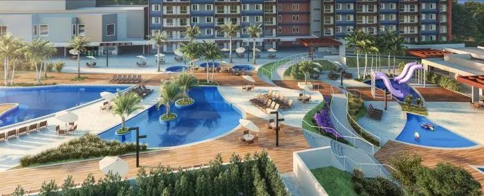 VENDO APARTAMENTO 43M2 THERMAS WATER RESORT