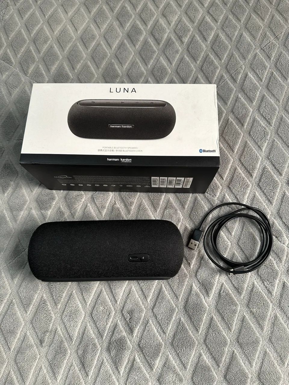 Caixa Som Portátil Bluethooeth Harman Kardon Luna - Foto 4