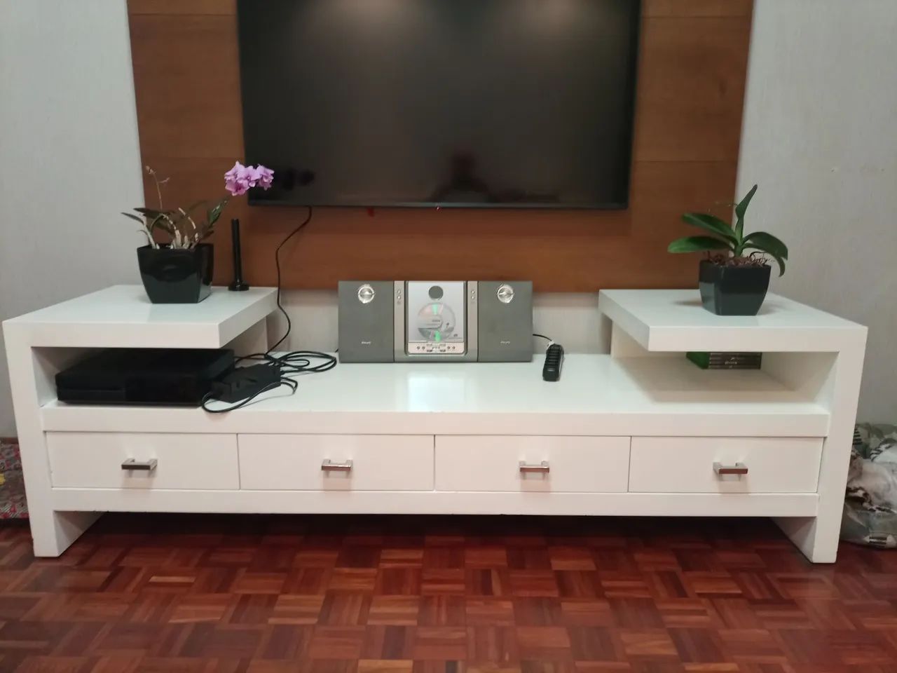 Rack de Sala com 4 Gavetas 2,00C x 55L x 60A - Foto 2