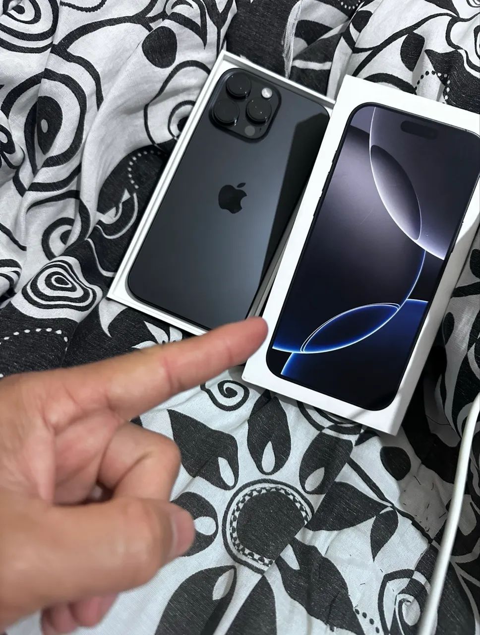 Vendo meu IPhone 16 Pro Max de 256 Zerado?Aceito oferta justa - Foto 5