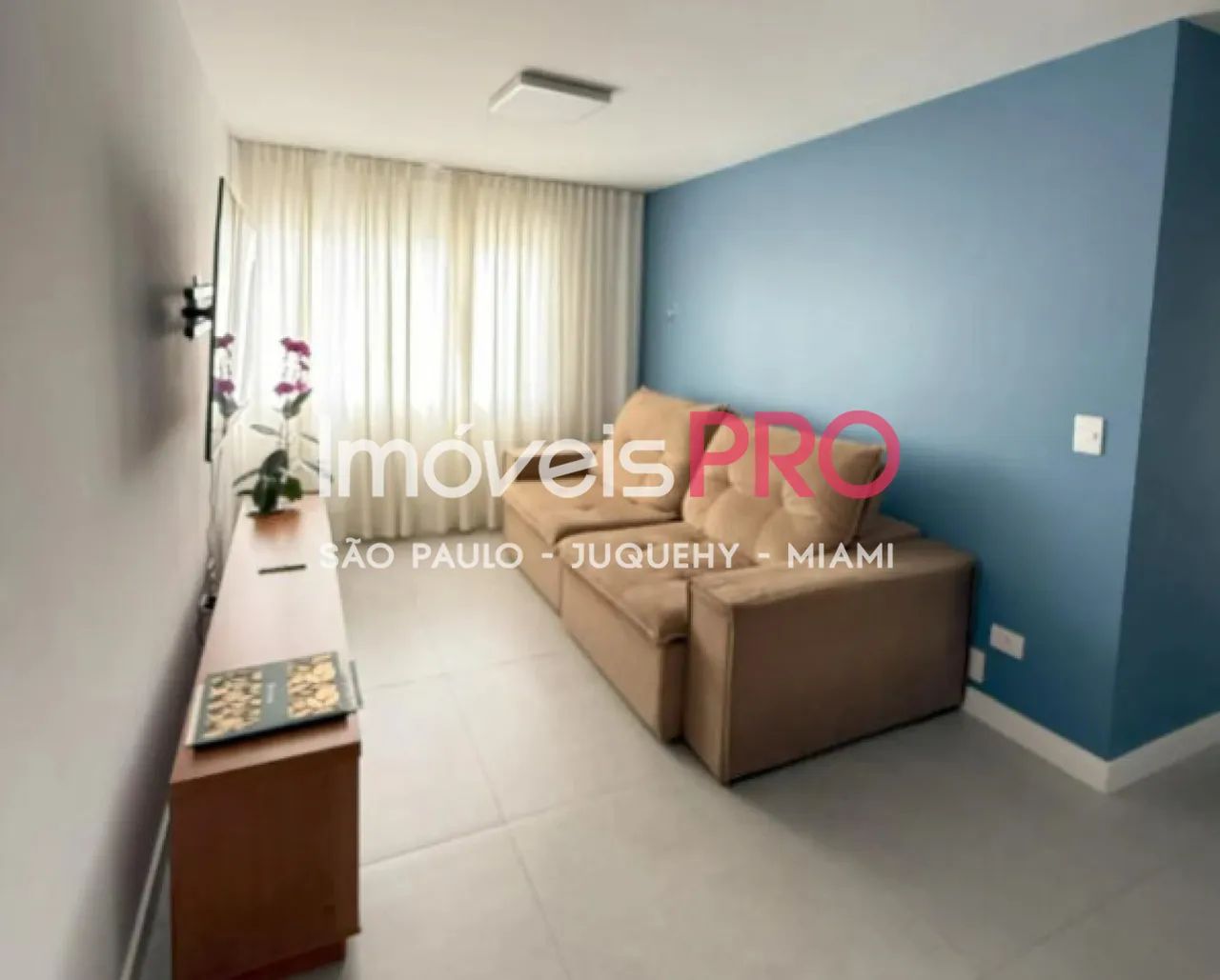 Apartamento no Brooklin com 90m² e 1 vaga. - Foto 2