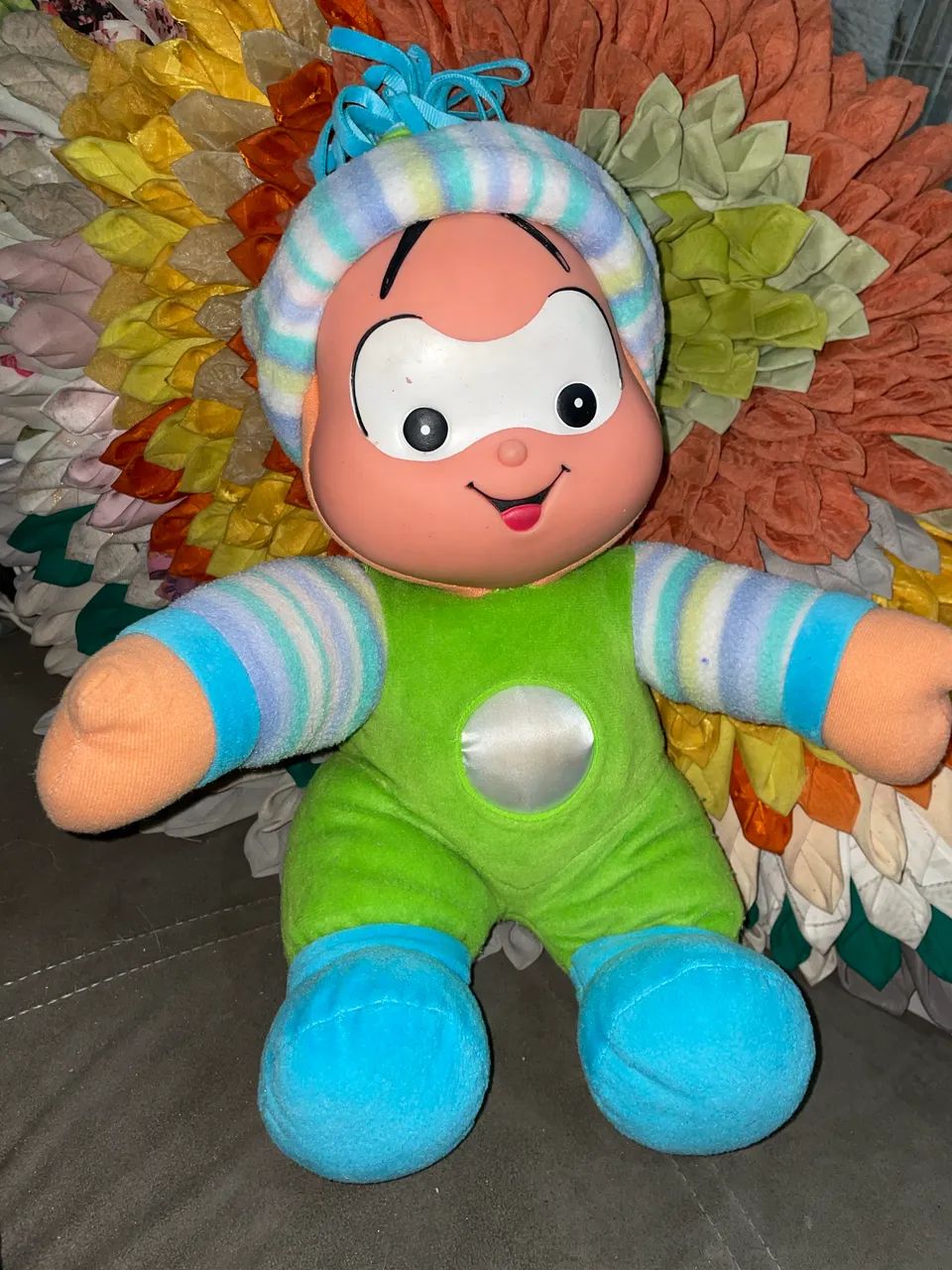 Boneco cebolinha musical ninar  - Foto 4