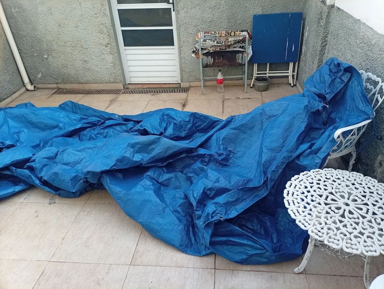 Lona Polietileno 7x4 Forte Leve E Grossa 300 Micras Multiuso7 x5 m - Foto 2
