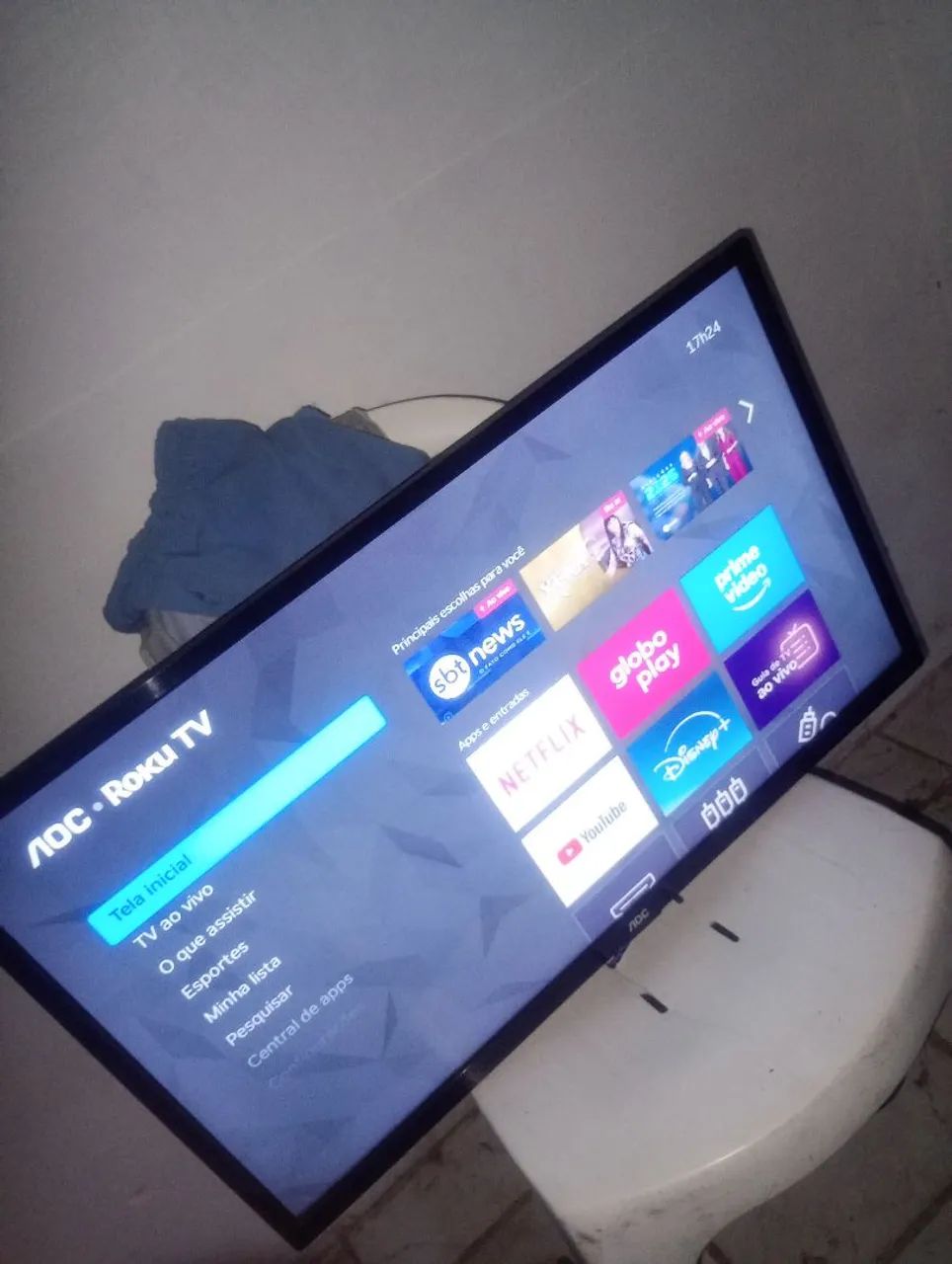 De 32 polegadas semi nova não tem nenhum defeito  - Foto 2