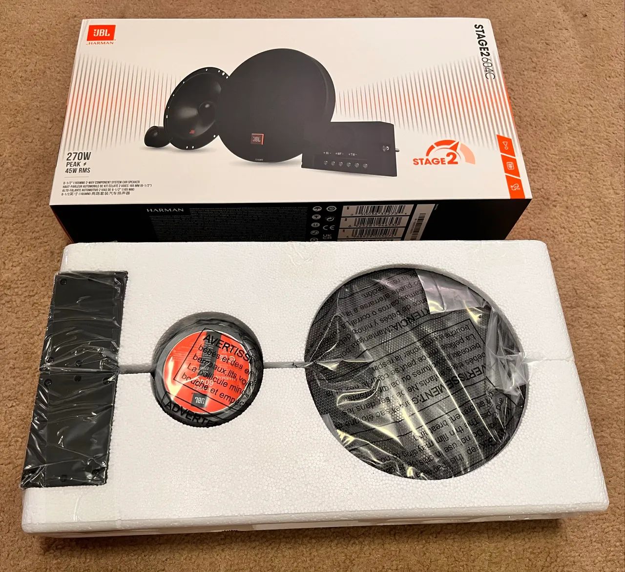Kit 2 vias JBL importado stage 2  - Foto 3