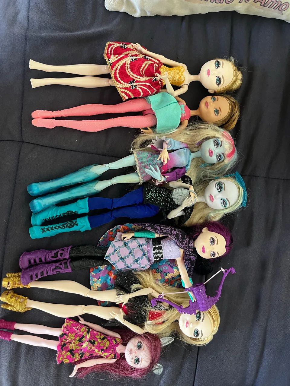 Lote ever after high monster high