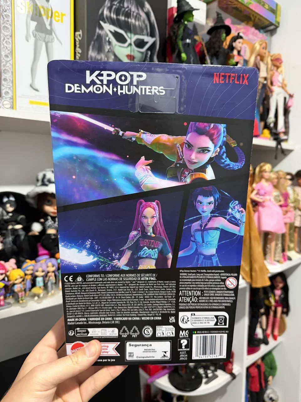 Boneca Barbie K pop Demon Hunters Rumi - Foto 5