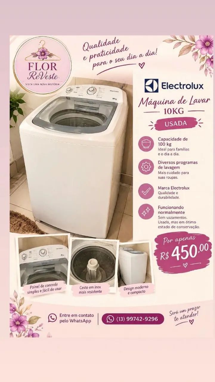 Máquina de Lavar