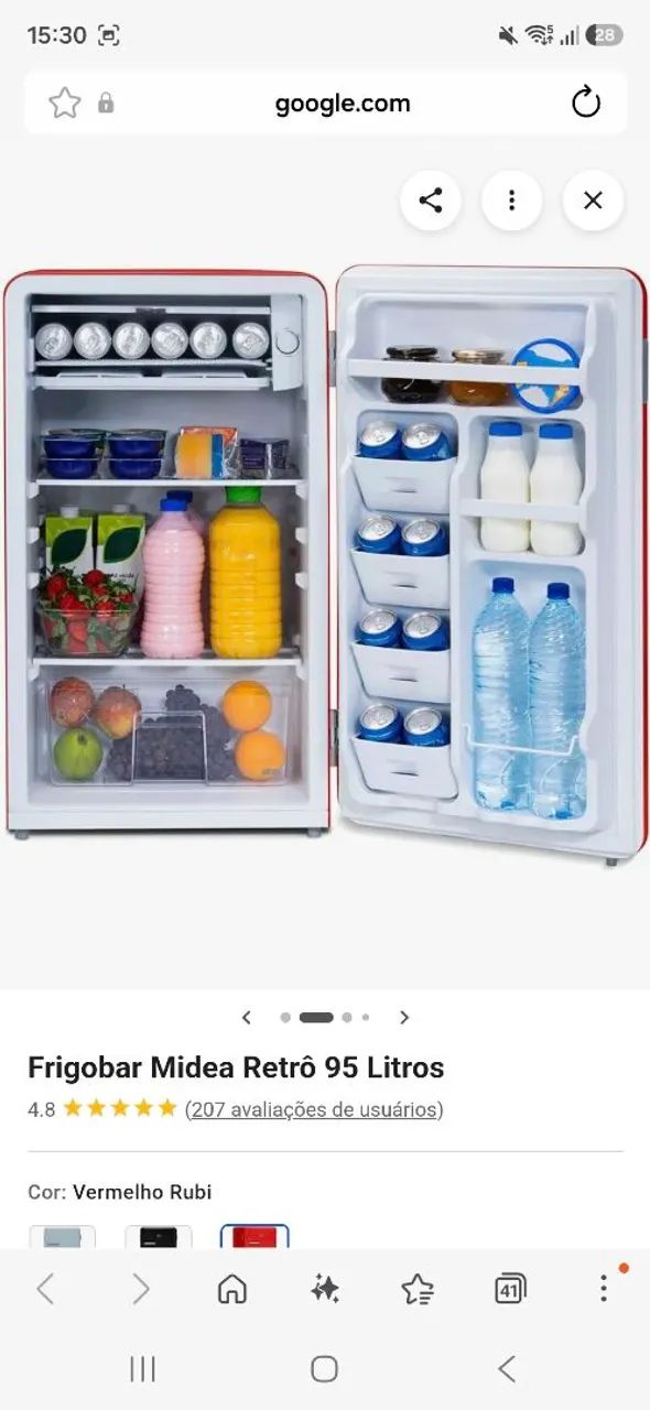 Vendo Frigobar 1000 reais - Foto 2