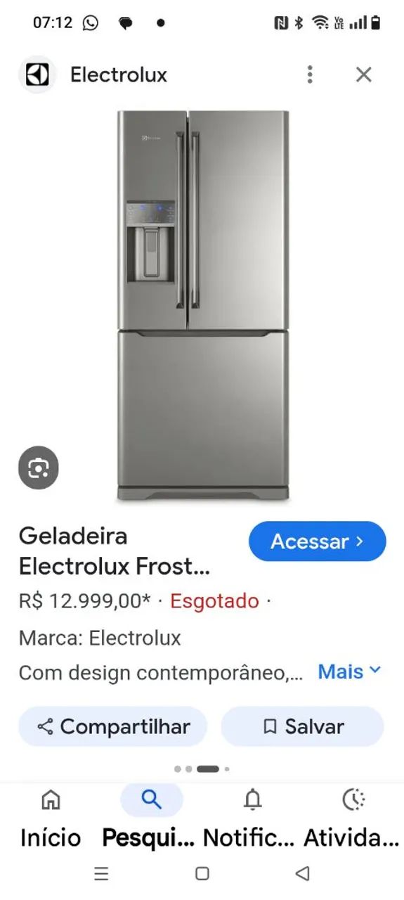 Refrigerador Electrolux Home Pro  - Foto 3