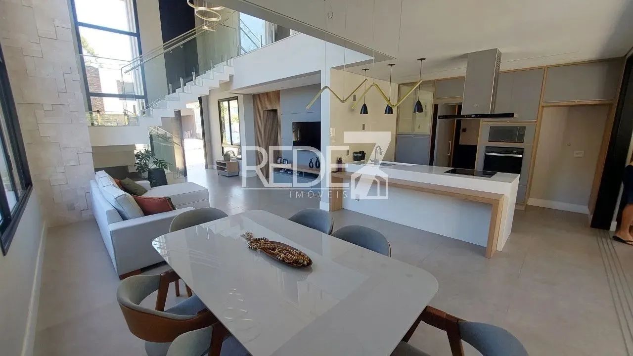 Casa de luxo em condomínio, Valinhos-SP: 4 suítes, 2 salas, 5 banheiros, 4 vagas, espaço g - Foto 7