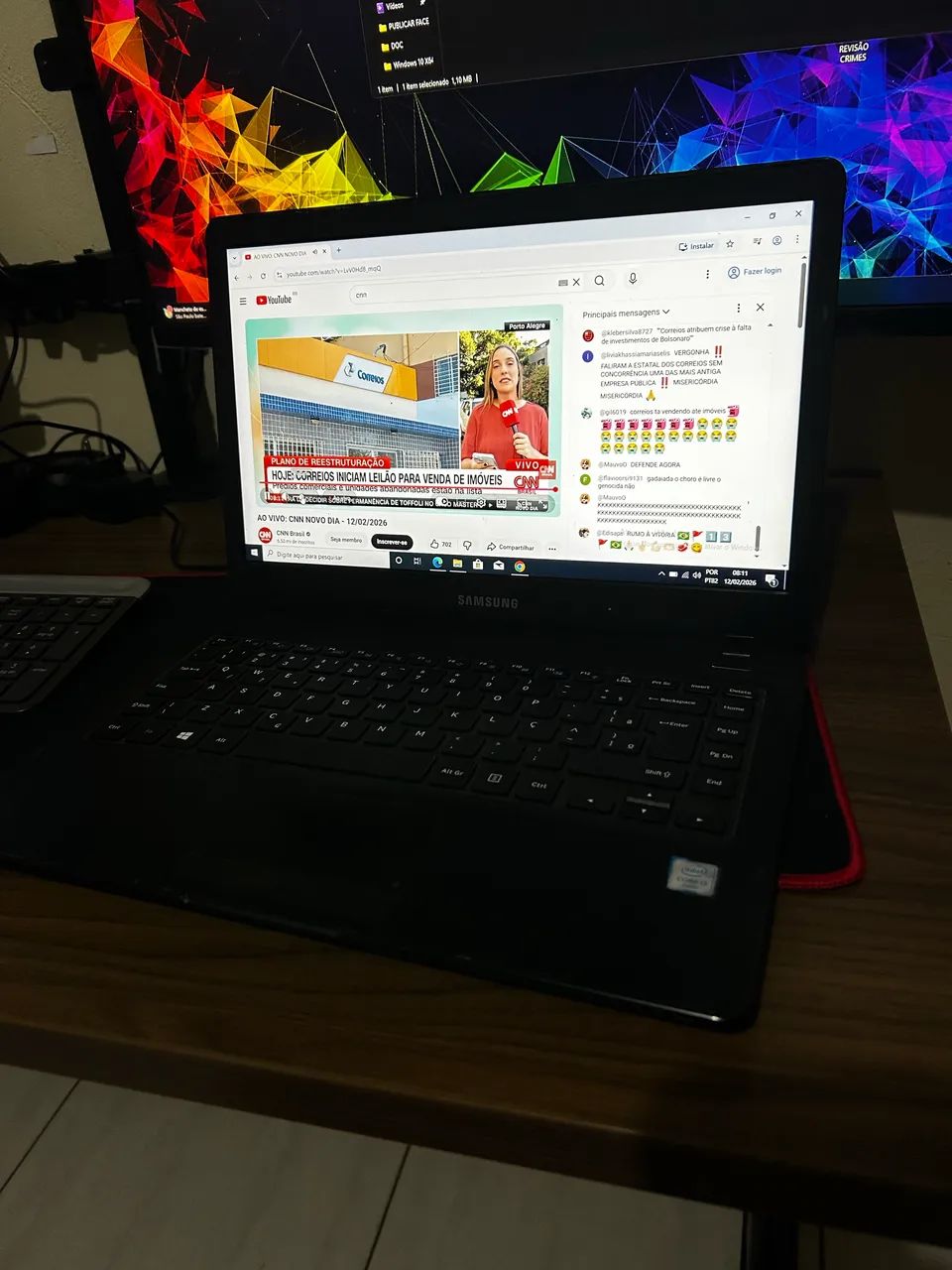 Vendo notebook STI core i3