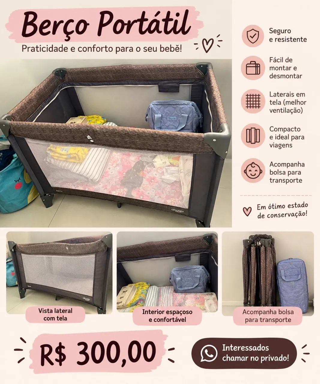 Berço + cercadinho - Foto 2