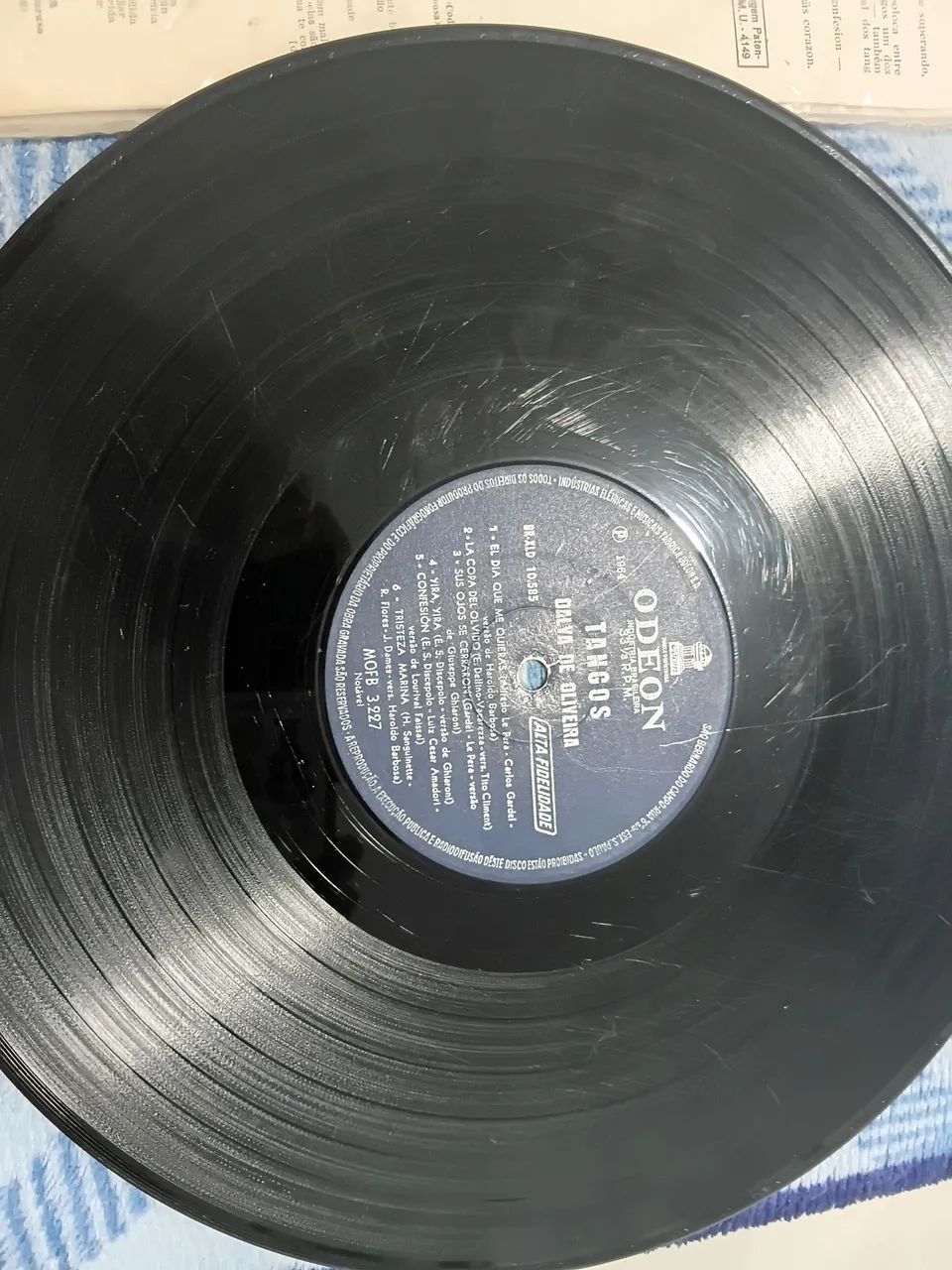 Lp dalva de Oliveira tangos. 1964.  - Foto 4