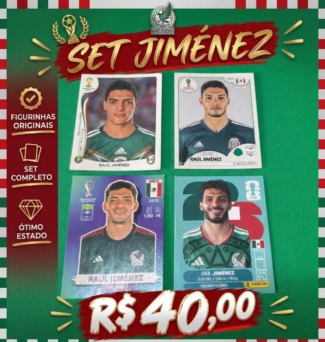 Figurinhas Jimenez - Copa do Mundo (2014 - 2026)