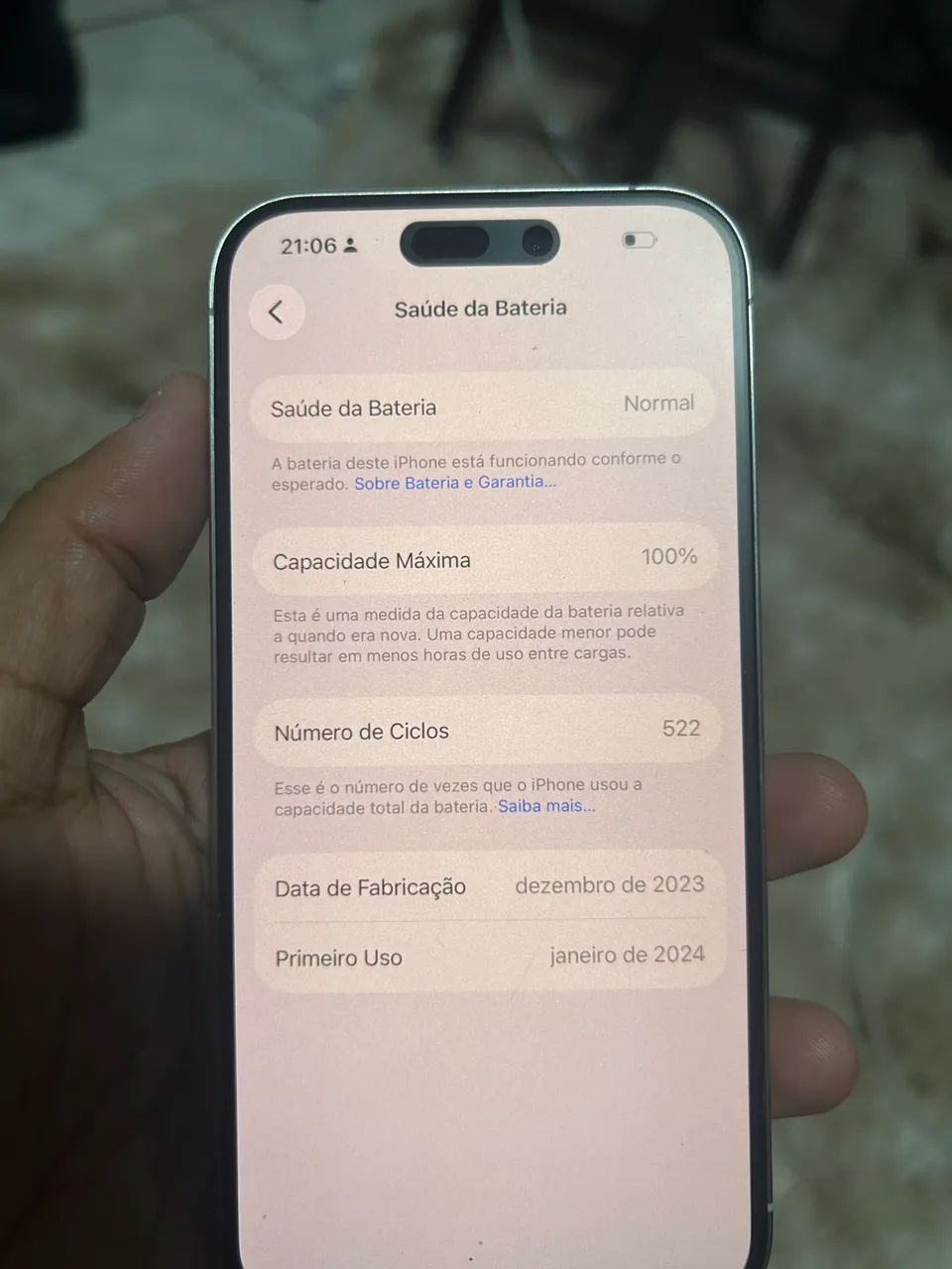 Celular iPhone 15pro - Foto 5