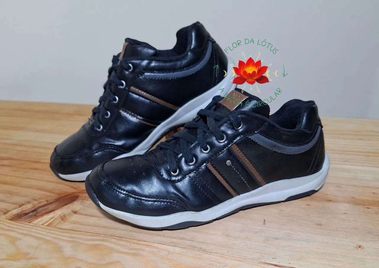 Sapatênis Preto Vellutinho Tam.34 (Palmilha 23,7cm) [R$30p/Retirar]