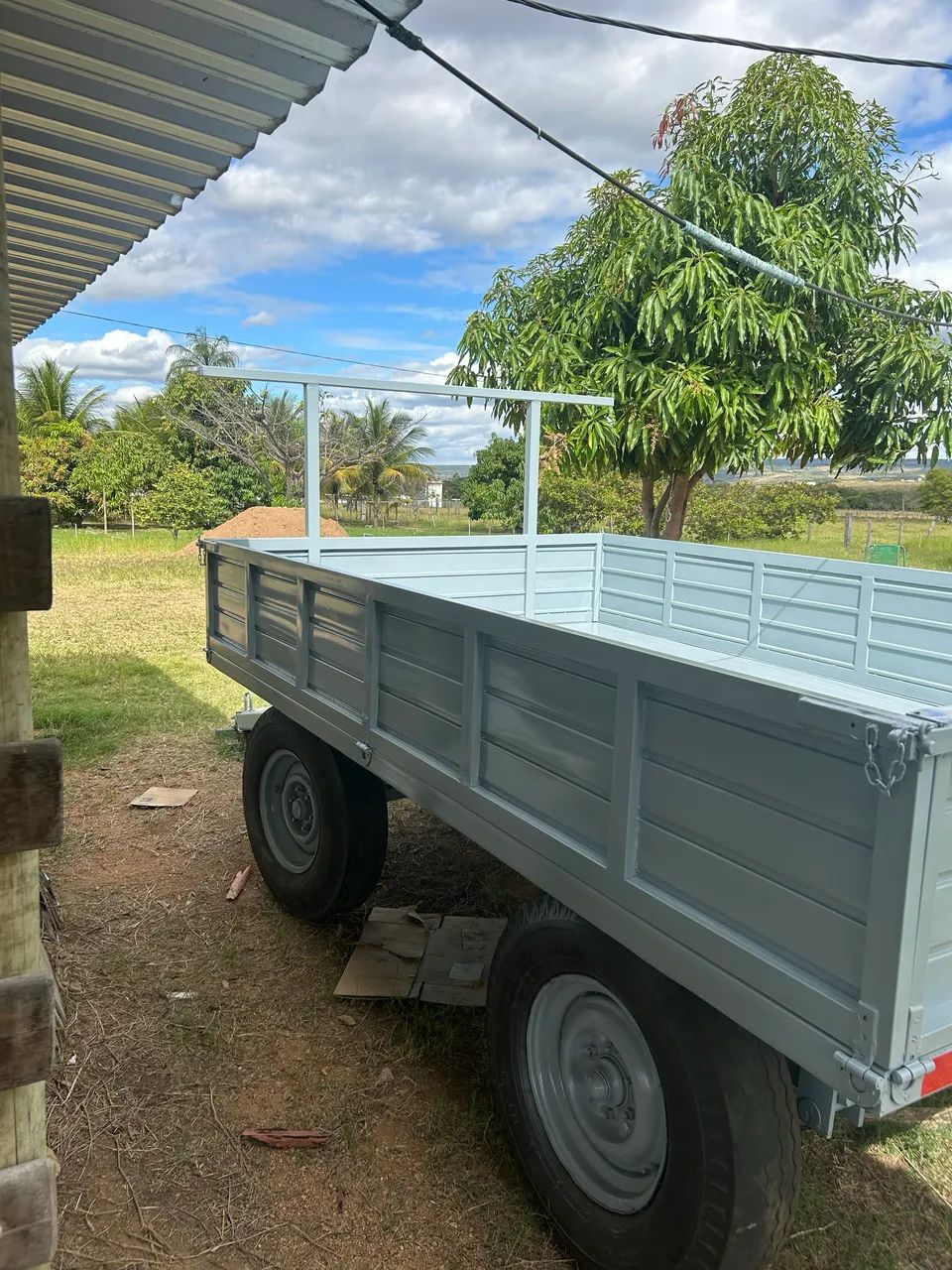Carreta-reboque agrícola para trator - Foto 3
