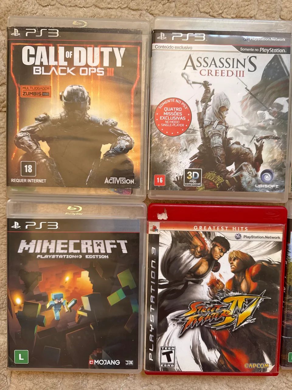 Jogos originais PS3 - Jogos de Vídeo Game - Riacho Fundo II