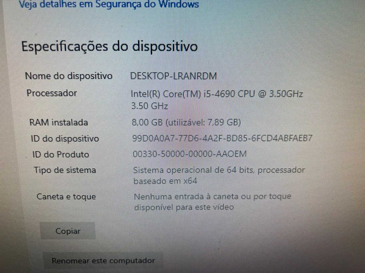 Cpu hp prodesk Intel core i5 4690 - Foto 5