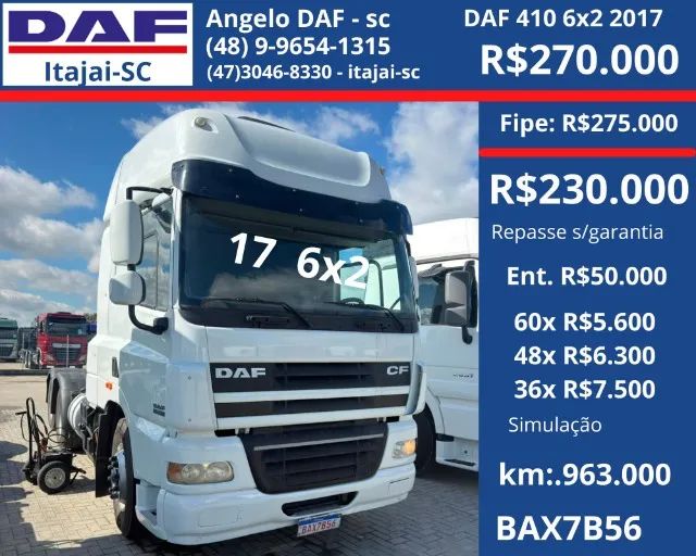 DAF 410 6x2 2017