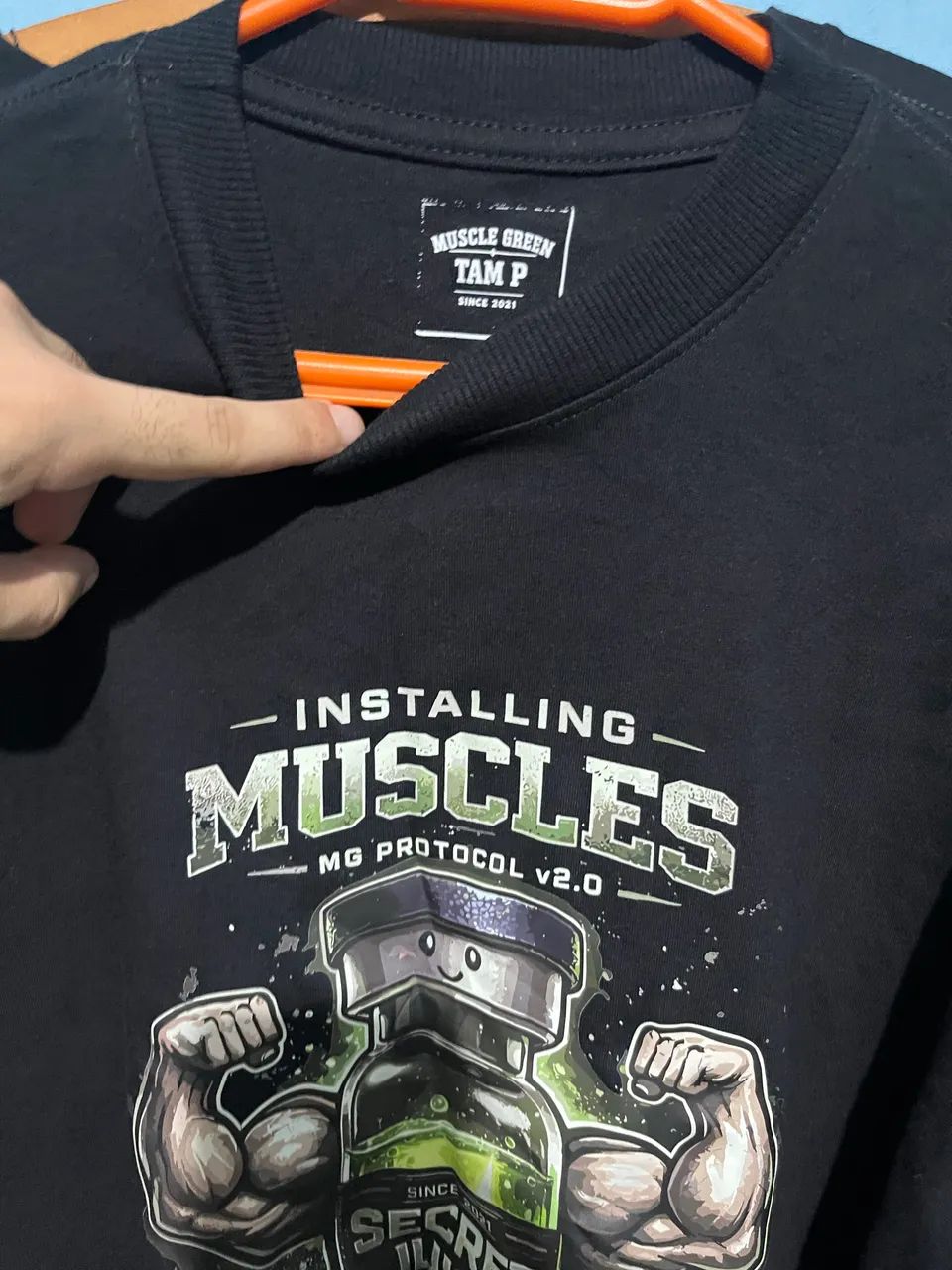 Oversized Muscle Green 